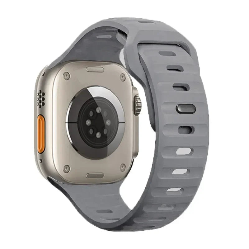 Silicone Strap for Apple Watch Band series 10 42mm 46mm 9 8 7 41 45mm ultra2 49mm 44 40 38 42mm Correa Band for Iwatch 6 SE 5 4