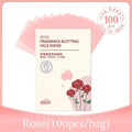 100pcs Matcha Facial Absorbent Paper Anti-Grease Face Oil Absorbing Sheets Oil Removing Paper Skincare Products for Women