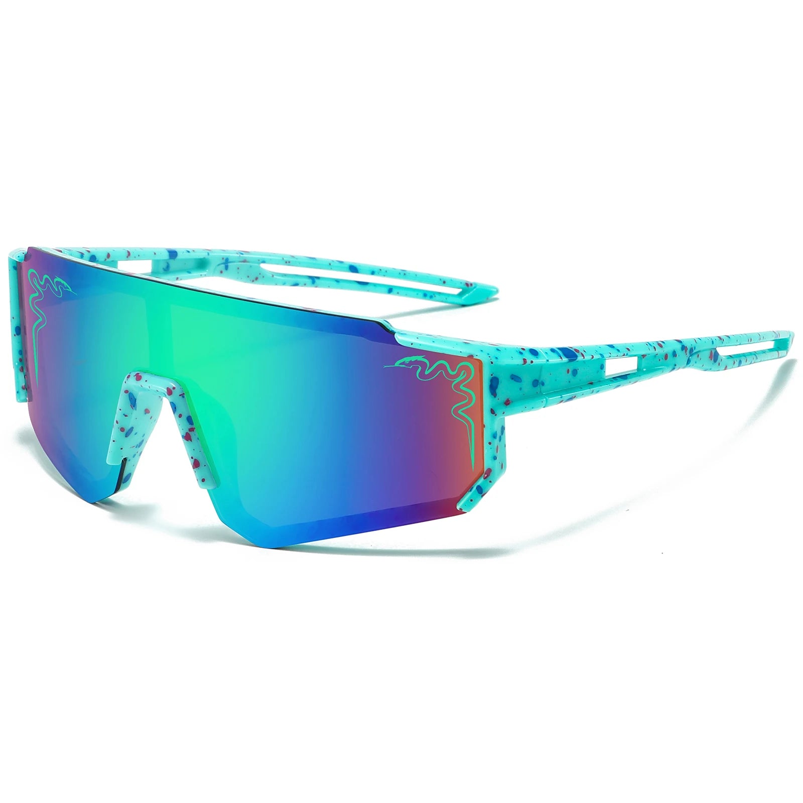 Kids Baseball Sunglasses Sport Cycling Glasses Age 1-8 Children Outdoor Mtb Bike Bicycle Goggles Boys Girls UV400 Eyewear
