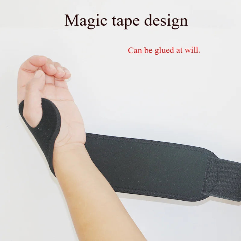 Sports Protection Wrist Breathable Compression Sleeve, Thumb Wrapped Wrist Guard, Tendon Sheath Thumb Adjustable Protective Gear