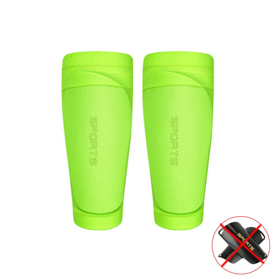 Loogdeel 1 Pair Shin Guard Sleeves Soccer Youth Calf Support Men Kids Football Leg Sleeves Adult Sports Compression Sleeves