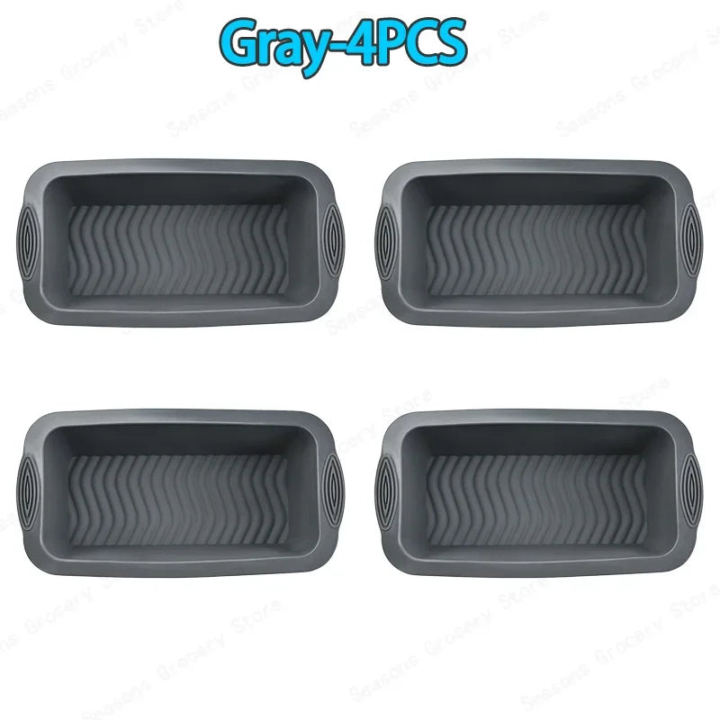 1-10PCS Extra Large Silicone Ice Cube Molds Cold Bath Ice Bucket Making Ice Cubes Cake Baking Molds New Ice Compartment Molds