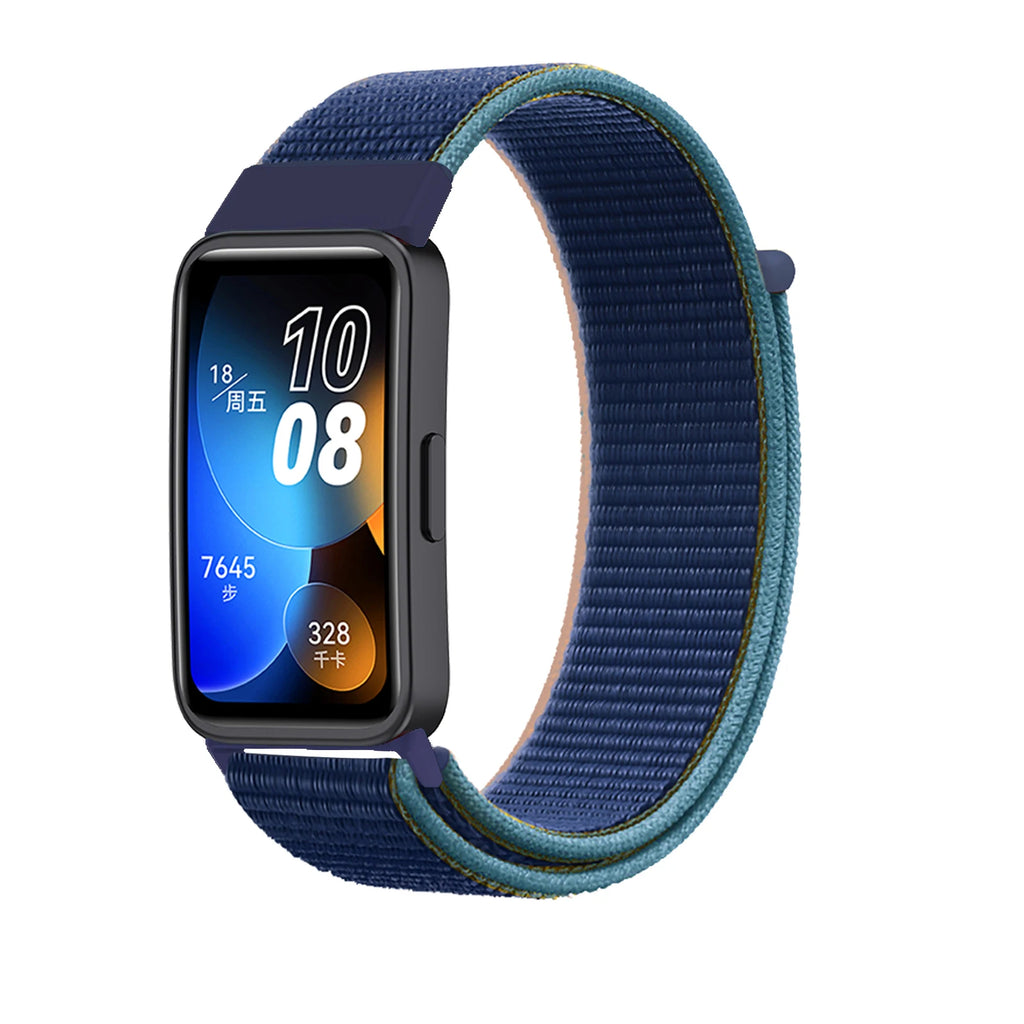 Strap for Huawei Band 10 8 9 7 Band Accessories Nylon Loop Smart Watch Replacement Belt Wristband Sport Bracelet Band 7 Bracelet