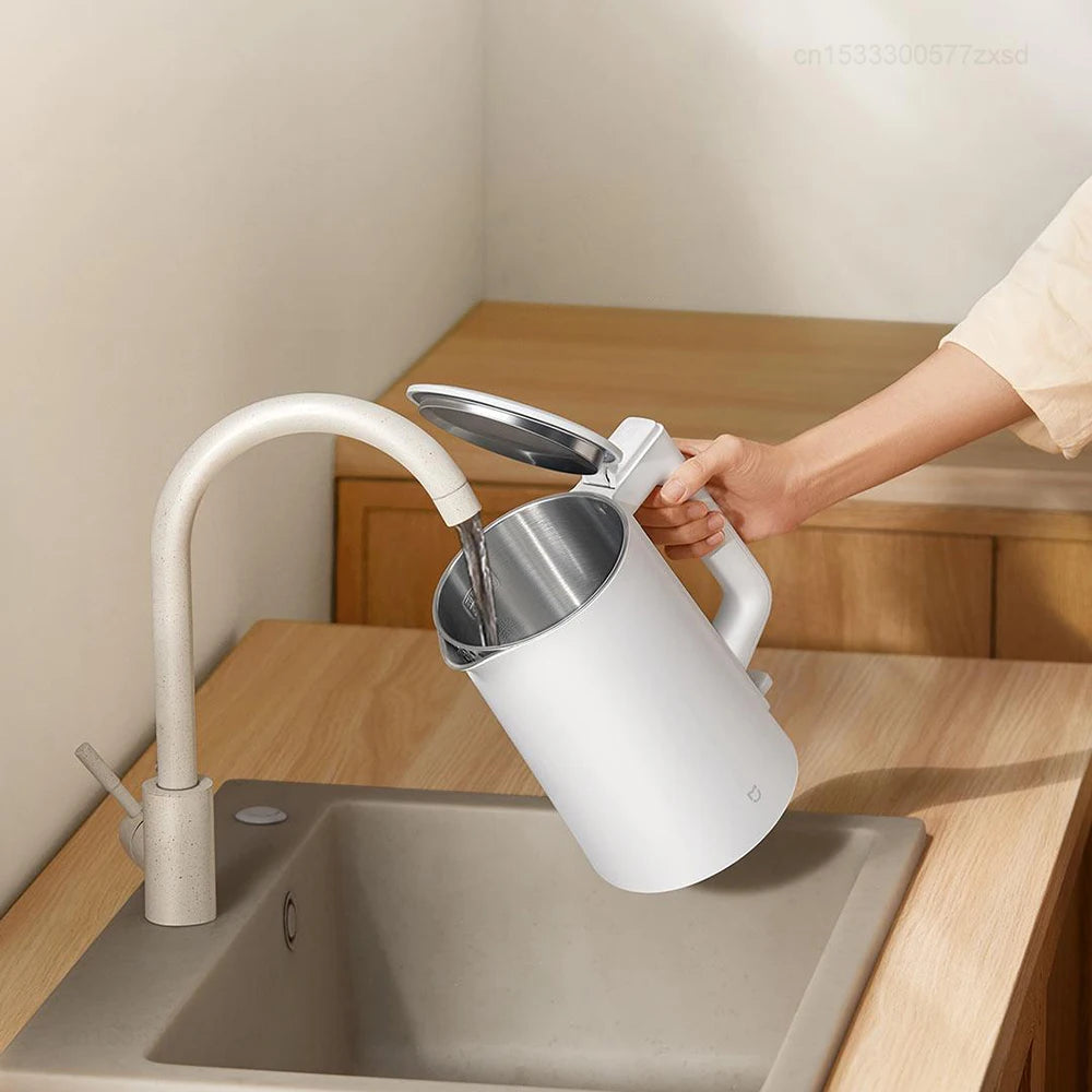 Mijia N1 Electric Kettle Fast Hot Boiling Stainless Water Kettle 220V Smart Electric Kettles 1.5L 1500W Home Tea Coffee