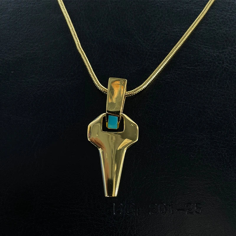 Cosplay David Martinez Necklace Metal Fashion Necklaces Unisex Pendant Jewelry Accessories Xmas Gifts Prop