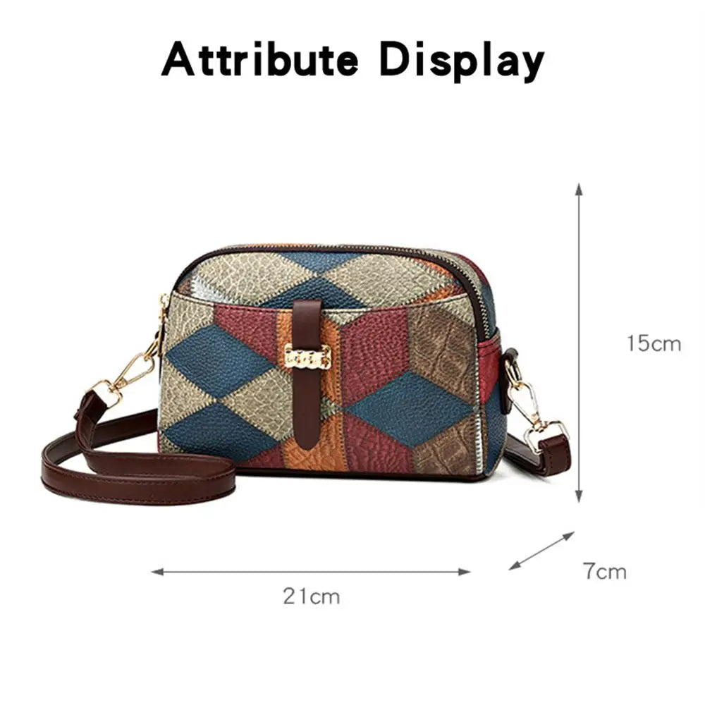 Large Capacity Shoulder Bags Daily PU Lether Crossbody Bags Mom's Bag Women Female