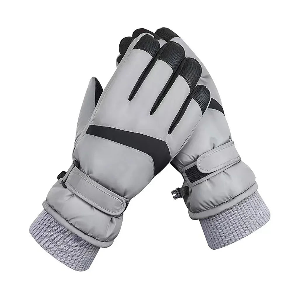 Ski Gloves Waterproof Windproof Anti Sli - Warm Gloves Thermal Touchscreen, For Men Women Outdoor Winter Ski Gloves