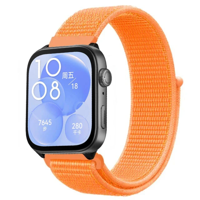Nylon Loop Strap For Huawei Watch Fit 5/4/3 Sport Breathable Replacement Bracelet Wristband Huawei Watch Fit 4 5 Pro Accessories