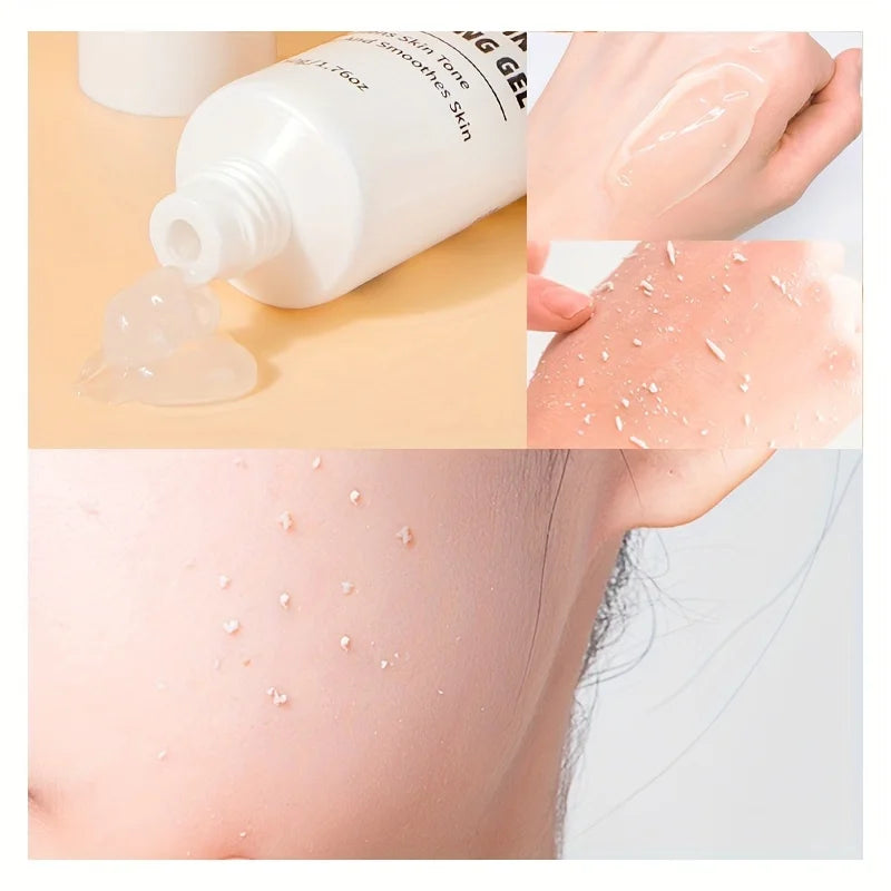GZE Exfoliating Peeling Gel For Face, Facial Scrub Moisturizing Brightening Nourishing Repair Scrubs Face Cream Beauty Skin Care