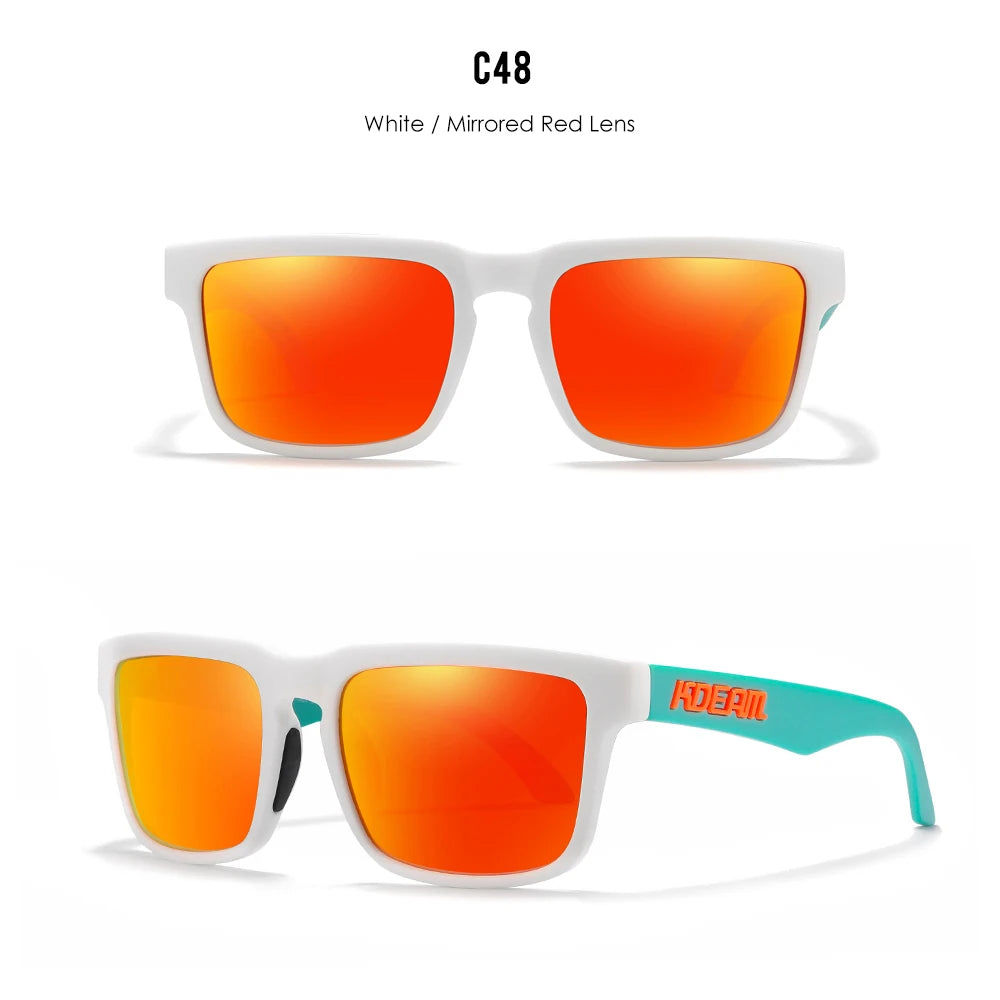 KDEAM Living Sport Men's Fishing Sunglasses Polarized / Anti Blue Light Glasses Photochromic Sunglasses Women With Packaging