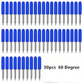 30/45/60 Degrees Replacement Blades For Roland Cricut Plotter Blade Knife Cutter Blades For Power Tools Cutting Plotter 50PCS