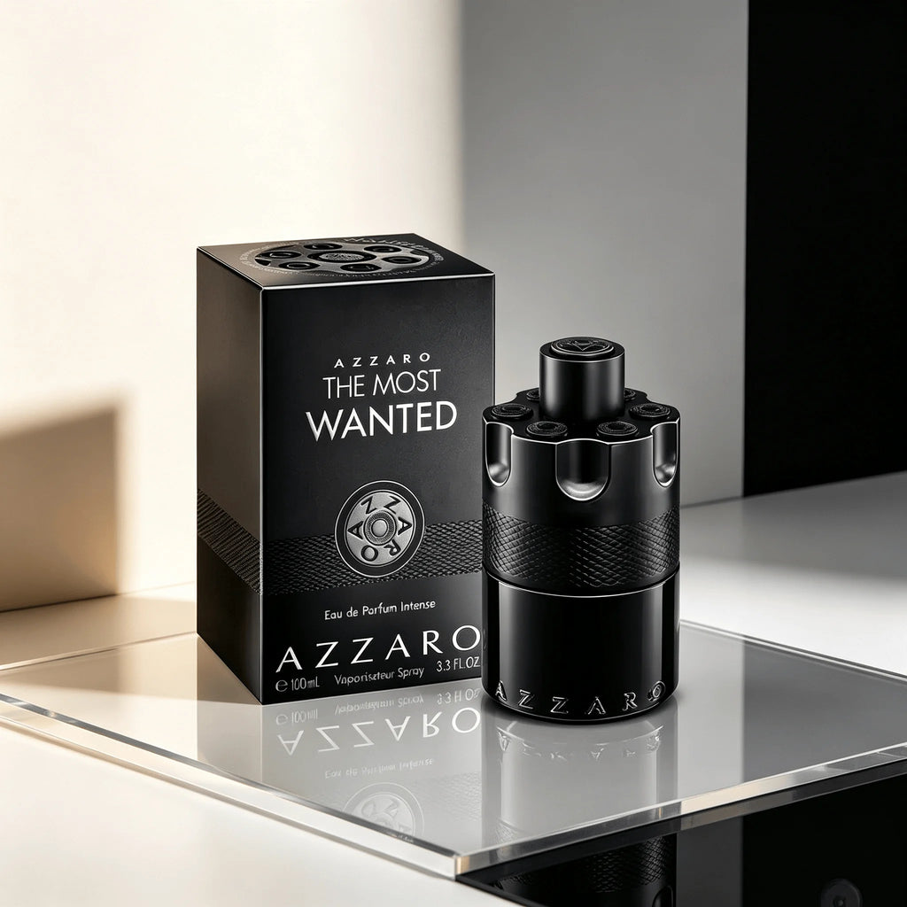 Azzaro The Most Wanted Eau de Parfum Intense 100ml Unisex Perfume Spray, Warm Fougère Woody Amber Fragrance with Cardamom Toffee & Amber Wood Notes, Magnetic Long Lasting Designer Cologne for Men Women Birthday Holiday Gift