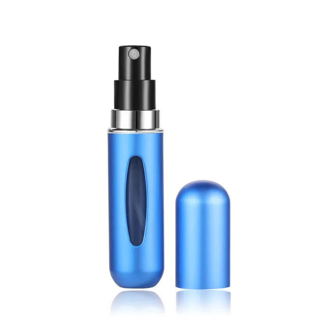 5ml /10ml Mini Portable Bottom-Filling Pump Perfume Bottle Sample Perfume Refillable Spray Bottle Empty Cosmetic Containers Set