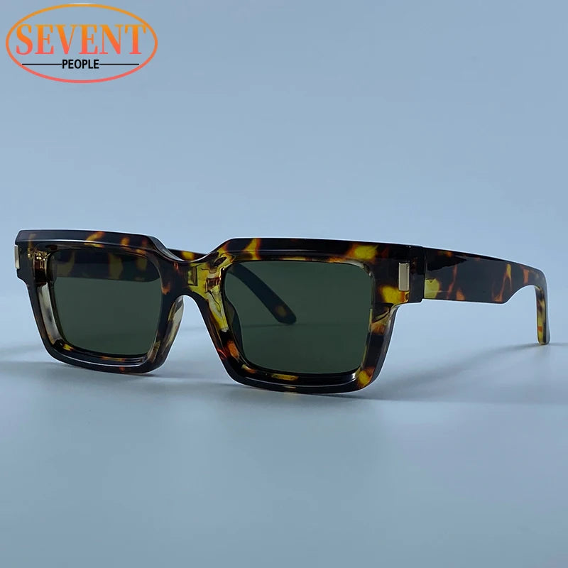 Steampunk Square Sunglasses Men 2026 Luxury Designer Trendy Photochromic Driving Punk Sun Glasses Male Outdoor Streetwear Shades