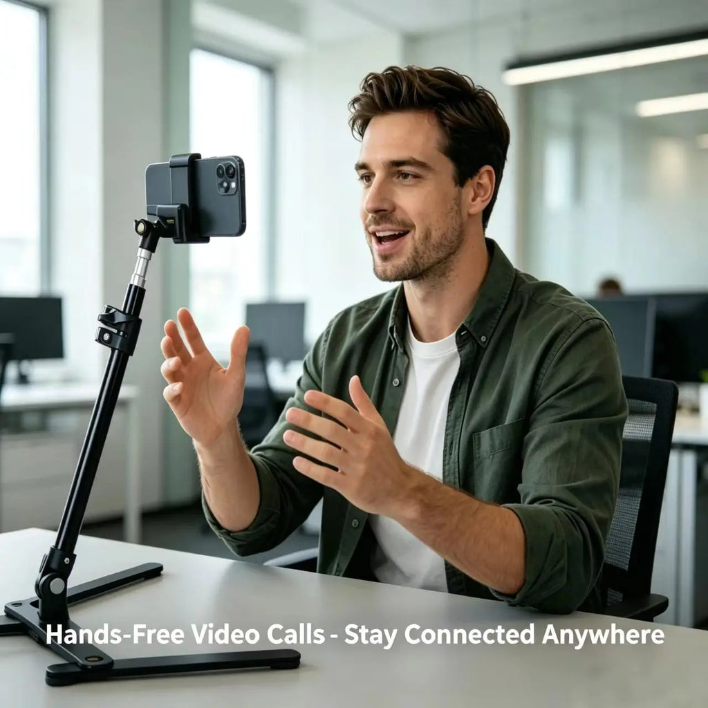Multi-angle Stand Suitable for Live Streaming Shooting and Recording Life Compatible with Any Smartphone