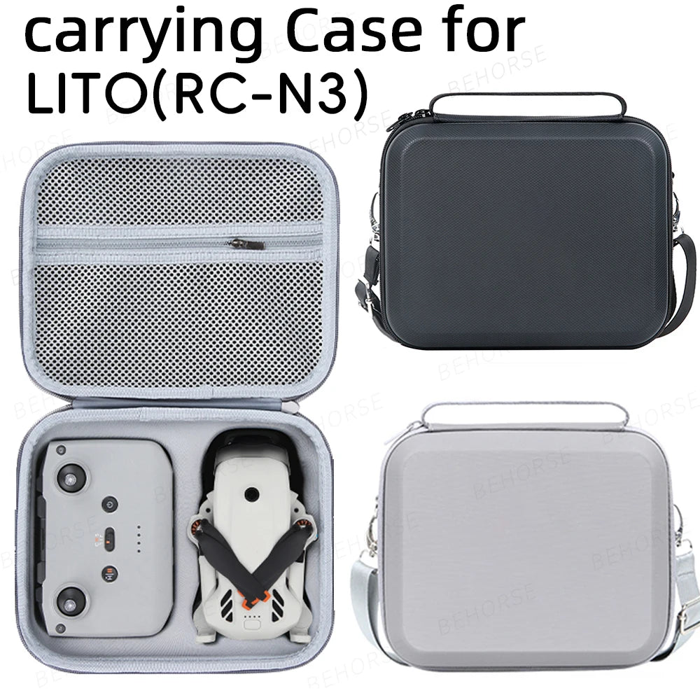Storage Bag for DJI Lito X1/Lito 1 Carrying Case RC 2/RC N3 Portable Handbag Box Shoulder Bag for DJI Lito X1 Drone Accessories