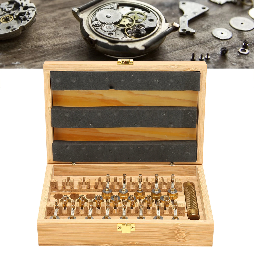 Watch Mainspring Winder Set Watch Mainspring Winder Wristwatch Repairing Professional Winding Tool Accessory Watch Winder Handle