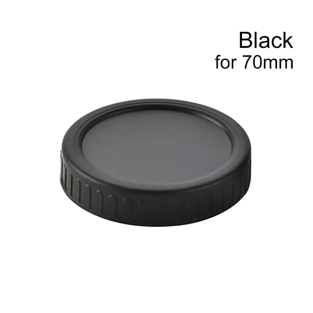 70/86mm Mason Jar Lids Leak Proof Seal Silicone O Plastic Screw Lid Universal Storage Cover For Wide Mouth Mug Cannings