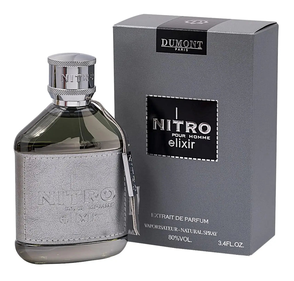 Nitro Red 3.4 Fl Oz Eau De Parfum for Men – Rich Fruity Woody Floral Fragrance – Luxurious Long Lasting Scent