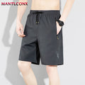 XL-3XL Casual Men's Running Shorts Quick-drying Fitness Black Shorts Men Beach Short Pants Male Sports Shorts Thin Lightweight