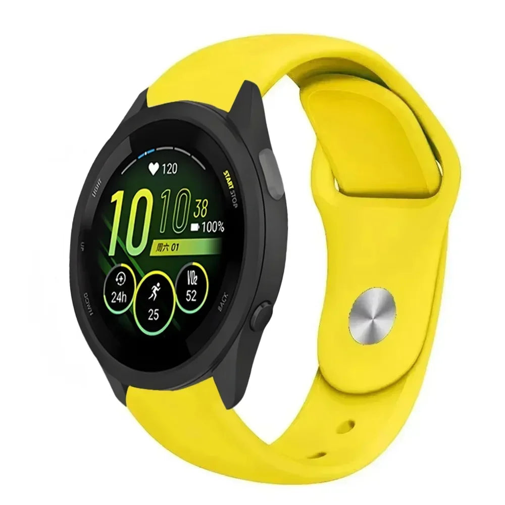 18mm 20mm 22mm Silicone Strap for Gramin Venu 3 3S 2 Active 5 Vivoactive 5 Bracelet Garmin Forerunner 165 55 965 265 265S Correa