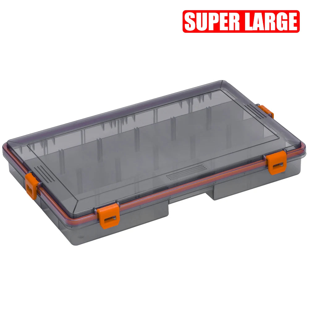 CAZULO waterproof fishing gear box, fishing equipment bait box, fishing hook storage box, fishing tool accessories