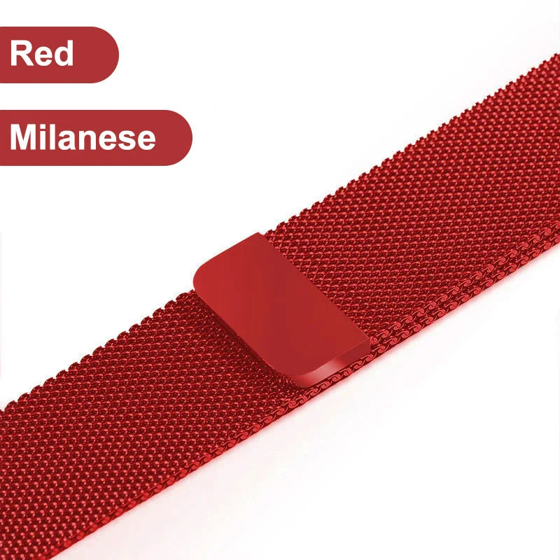 Metal Strap For Samsung Galaxy Watch 4 5 6 Active 2 40mm 44mm Band Watch 3 4 Classic Milanese Magnetic Loop Replacement Bracelet