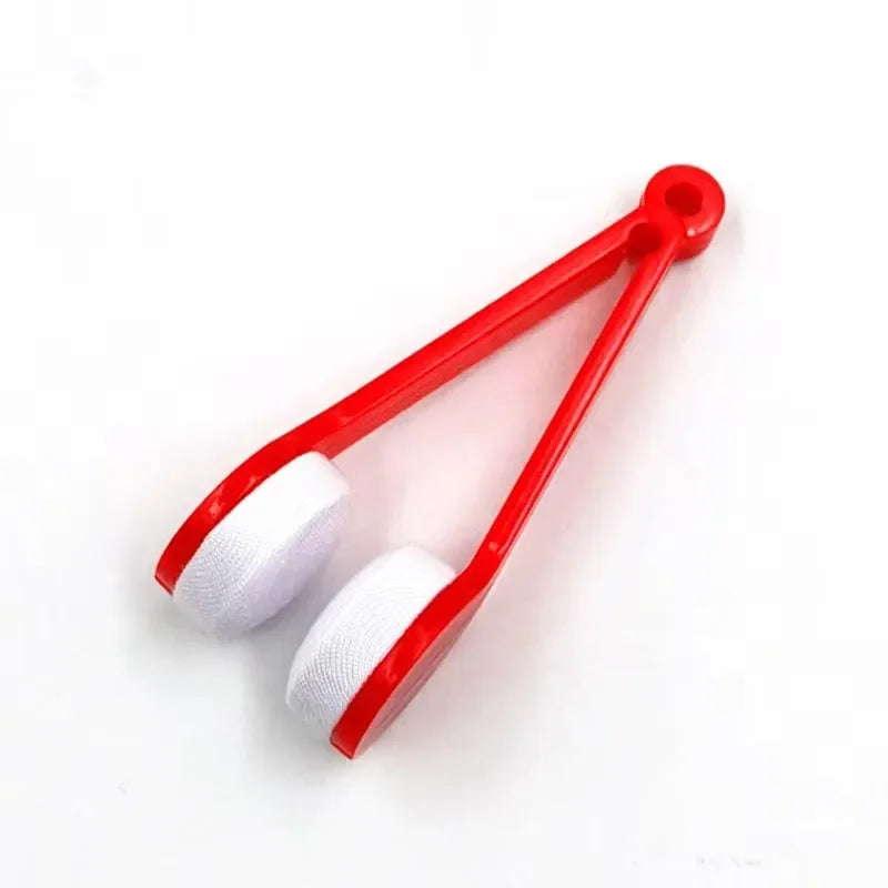 Glasses Cleaning Rub Portable Multifunctional Mini Eye Glasses Cleaner Brush Sunglasses Spectacles Microfiber Wiping Tools