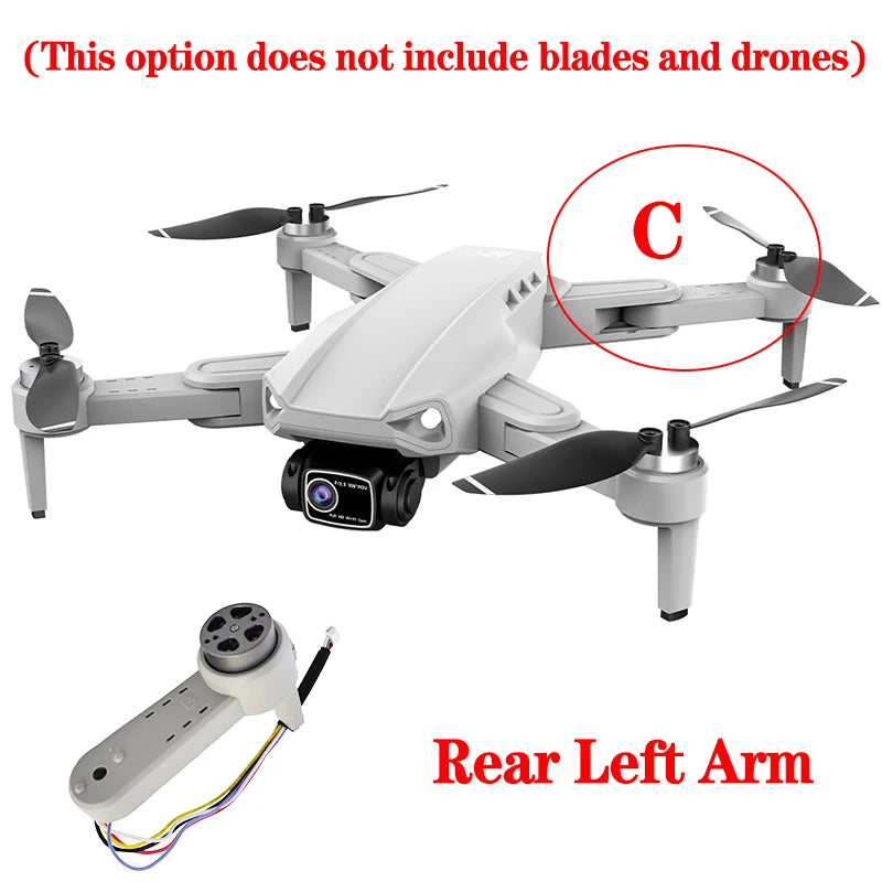 L900 Pro SE Mini Drone Original Propellers Spare Part for L900 Pro SE Paddles Drone Arm Replacement Accessories