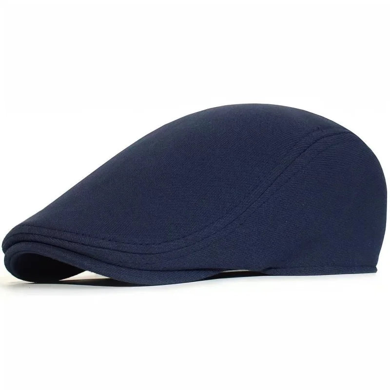 Cotton Newsboy Caps Men Women Hat Soft Casual Beret Solid Unisex Retro Hat Driver Flat Cap The waiter Cap