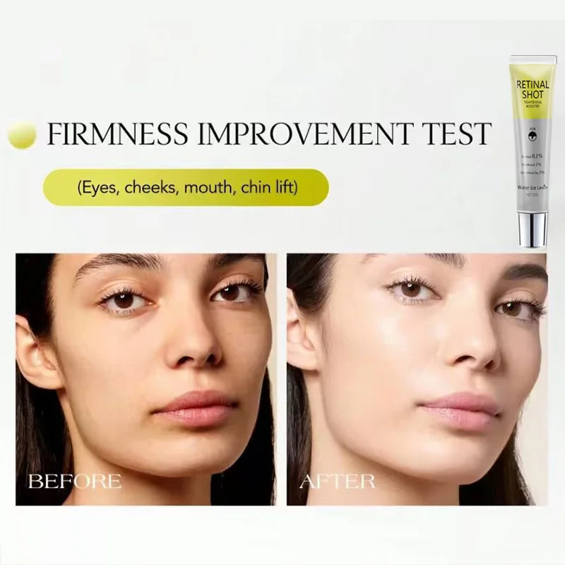 Retinal Shot Tightening Booster Eye Serum with 0.1% Retinal & 3% HA for Firming, Moisturizing & Smoothing Skin.