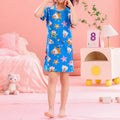 1/2 Piece Summer Children's Dress Girl Sweet And Lovely Casual Fashion Dress Comfortable And Versatile Knee-length Home Dress
