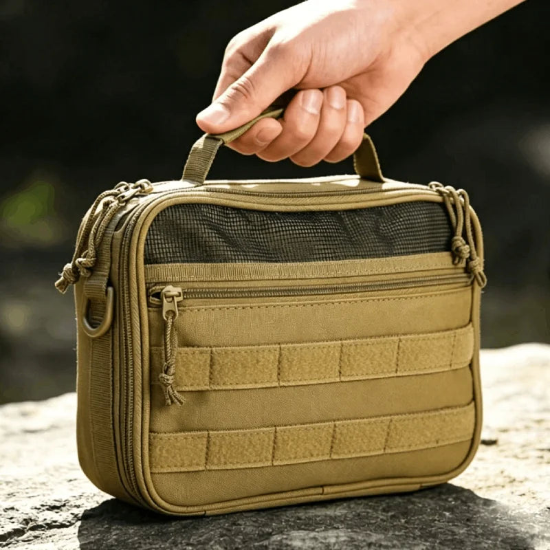 Tactical Men Toiletries Travel Bag Waterproof Organizer Women Makeup Neceser Bathroom Hook Wash Cosmetics Pouch Storage Pouch