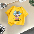 Children's Summer T-Shirt New Children's Short-Sleeved T-Shirt Men And Girls Round Neck Tops Baby Cotton T-Shirt Bottoming Shirt