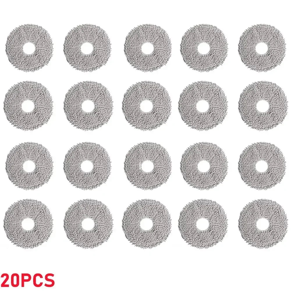 Dust Bag Mop Pads For Xiaomi X20 Plus/X10 Plus/X20 Max /X10+, For Dreame L10 Ultra /S10/S10 Pro Replacement Parts
