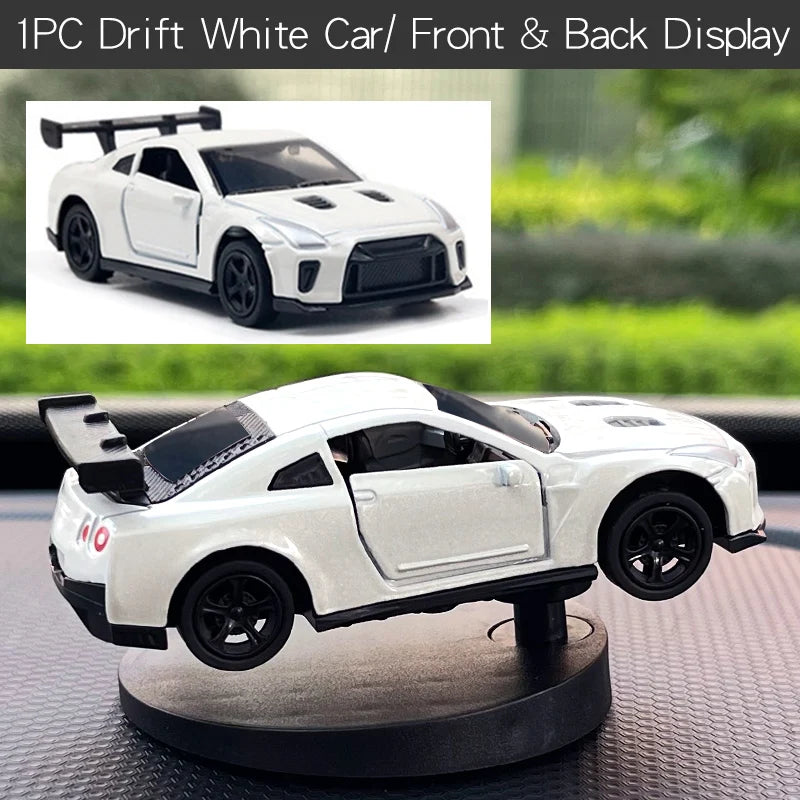 Drift Car dashboard toy model swing turning cool sports race auto ornaments interior accessories decor items fun decorations men