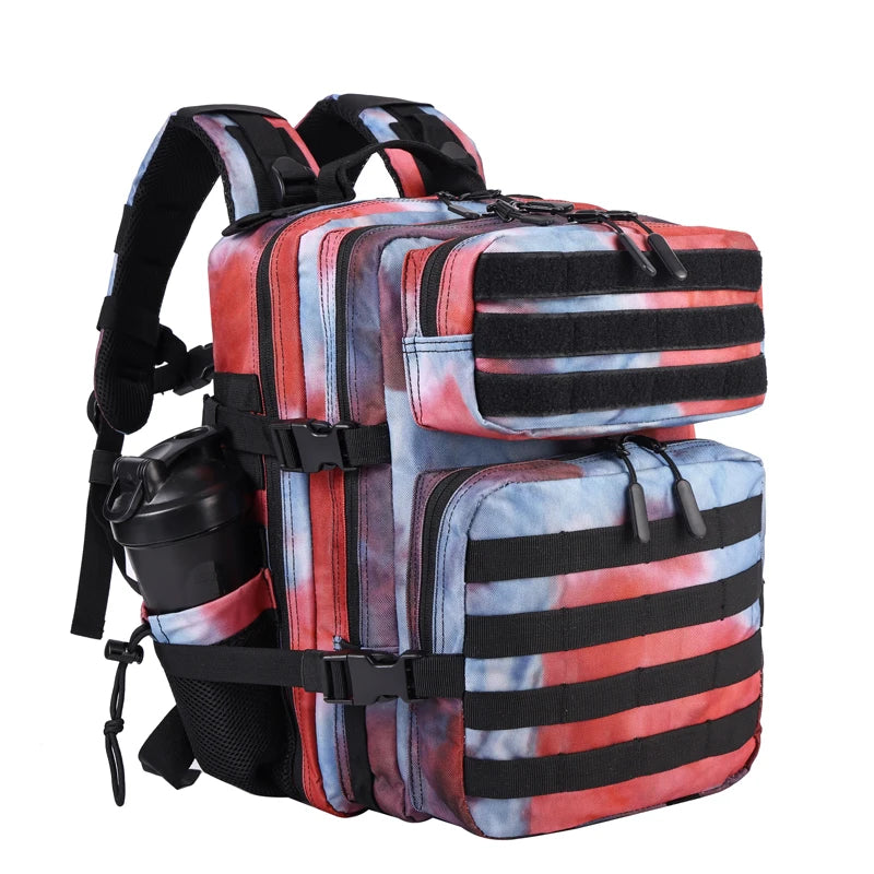 LHI 25L Tactical Backpack for Women Fitness Athlete Gym Out Bag  Small Outdoor Sports Travel Rucksack with Bottle Holder