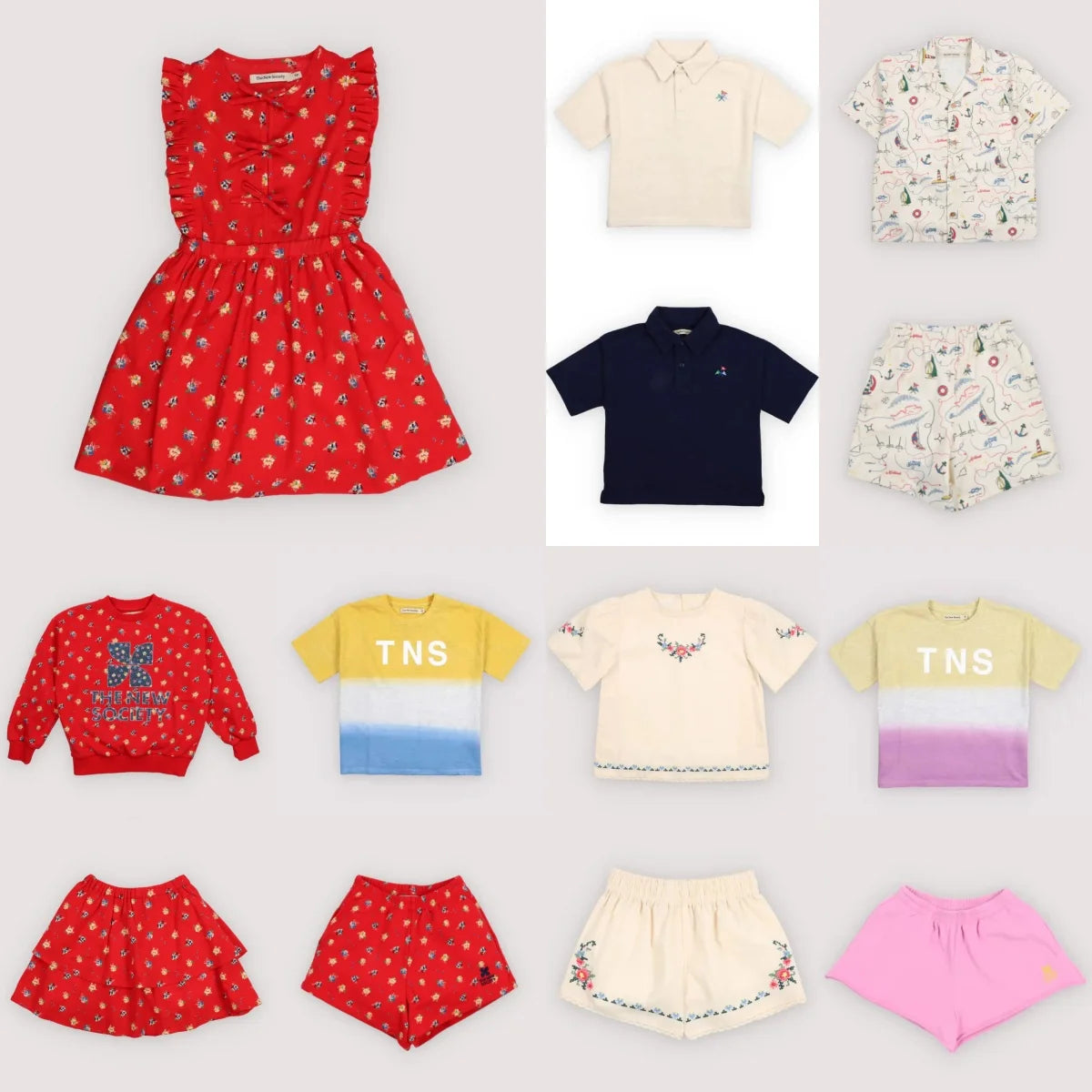 TNS Baby Bodysuits 2026 New Summer Girls Infant Toddler Cute Print Jumpsuits Clothing