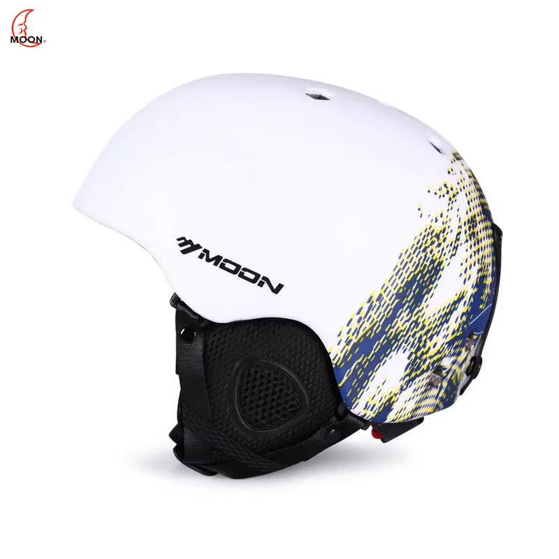MOON CE Certification PC+EPS Adult Ski Helmet for Adult and Youth Skating Skateboard Helmet Snow Sports Snowboard Helmets