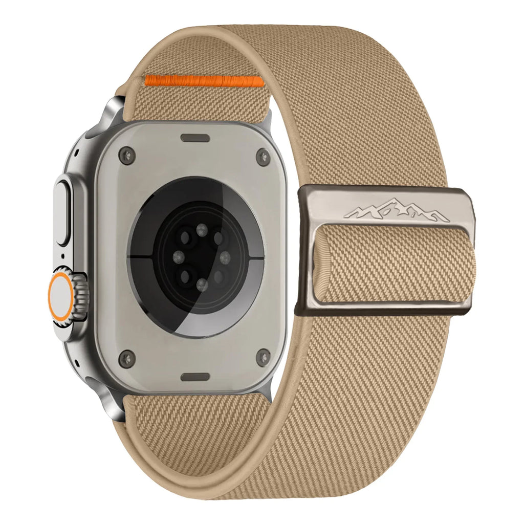 Nylon Strap for Apple Watch Ultra 2 Band 49mm 9 8 7 45mm 41mm 44mm 40mm 42mm Braided Elastic Bracelet for IWatch Series 6 SE 5 4