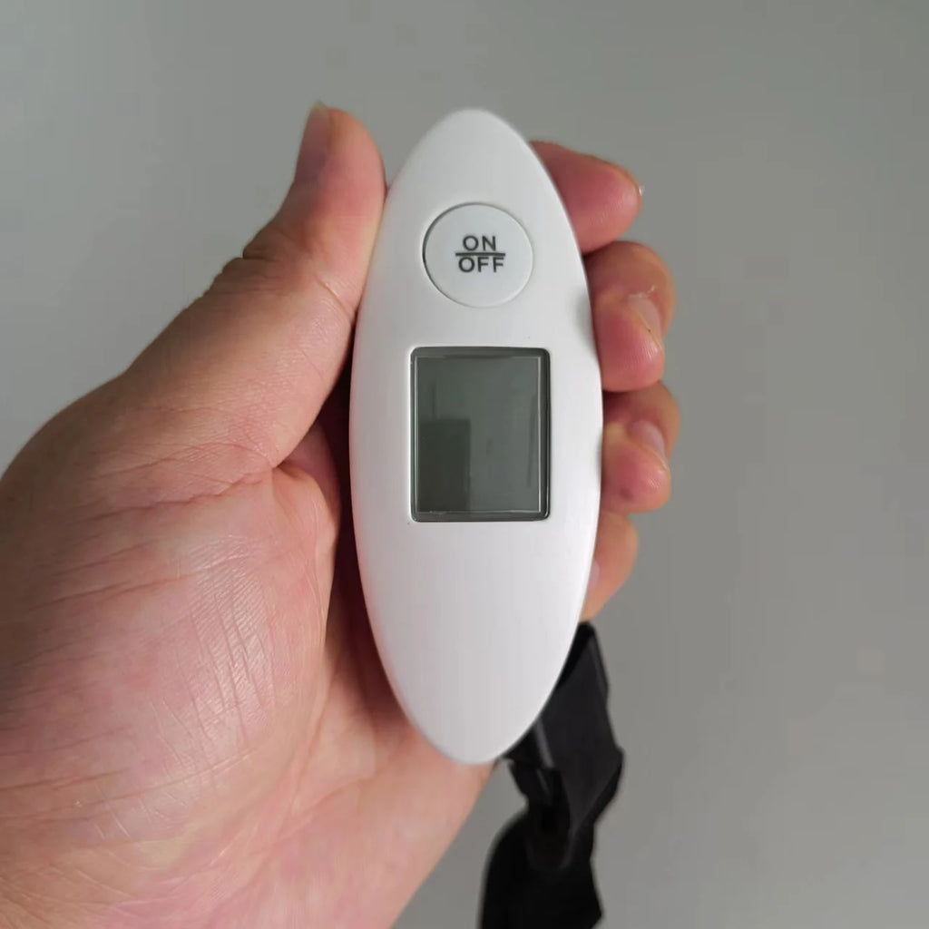 40kg/100g Portable Luggage Scale Blue backlight Travel Digital Hanging Scales With Webbing belt LCD Digital Electronic Luggage