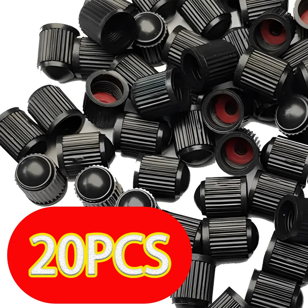 PINMOAP Automotive Tire Valve Cover Dustproof And Waterproof Cap With O-Gasket General Motors Motorcycle Bicycle Valve Cover
