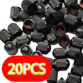 PINMOAP Automotive Tire Valve Cover Dustproof And Waterproof Cap With O-Gasket General Motors Motorcycle Bicycle Valve Cover
