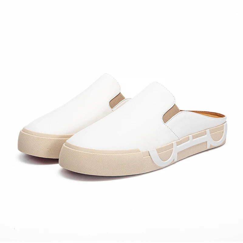 Women's Casual Shoes Comfortable Cow Leather Women's Flat Shoes