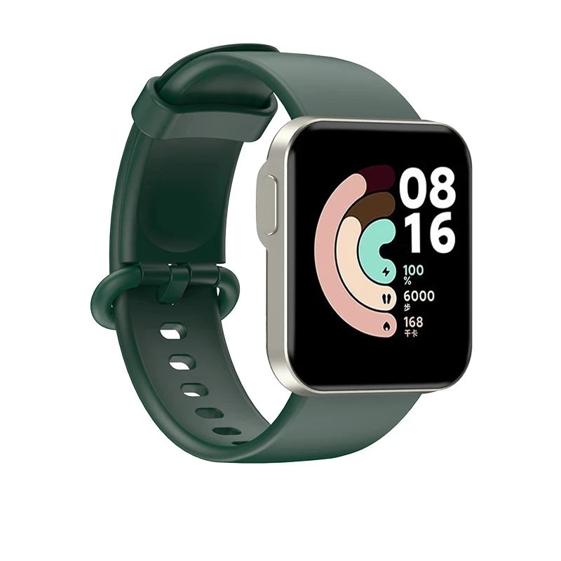 Silicone Straps for Redmi Watch 2 Lite Poco Watch Replacement watchband Bracelet for Xiaomi Watch Lite With Screen Protector