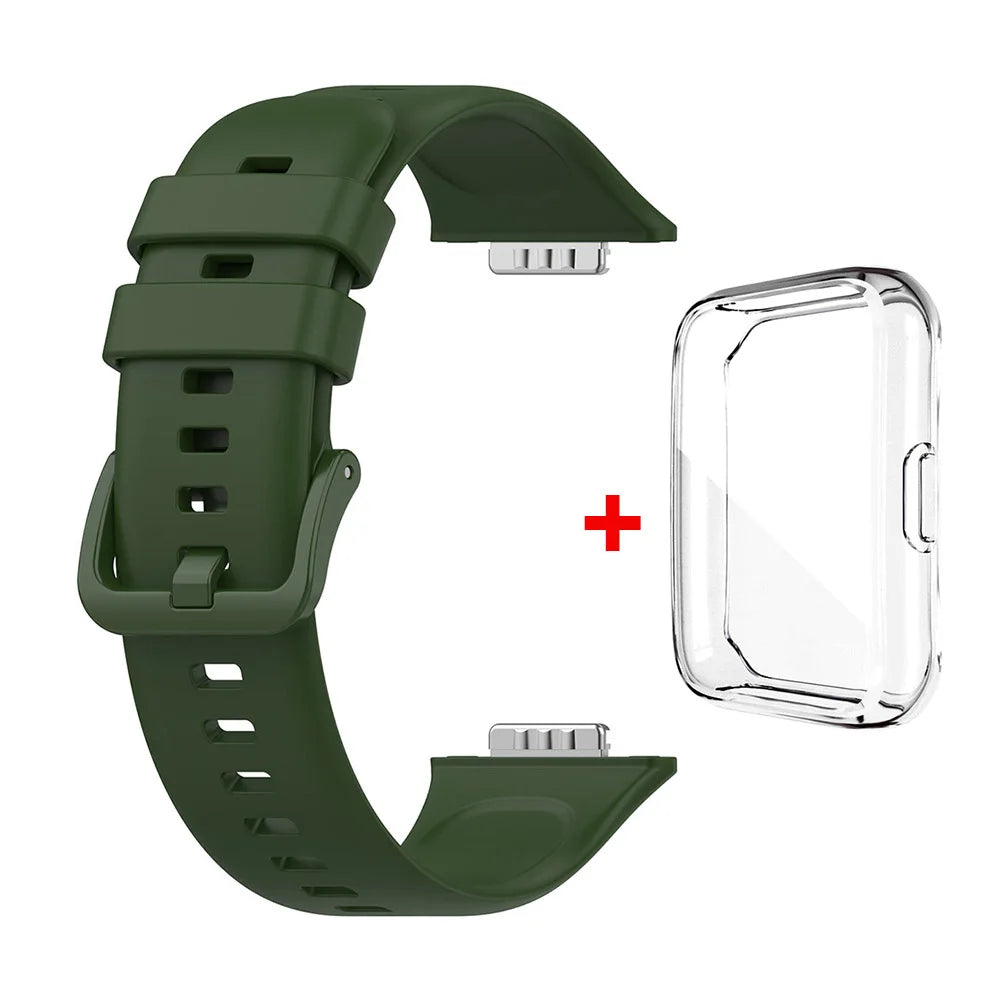 Silicone Strap For Huawei Watch Fit 2 Active Bracelet Watchband for Huawei Watch Fit2 Band