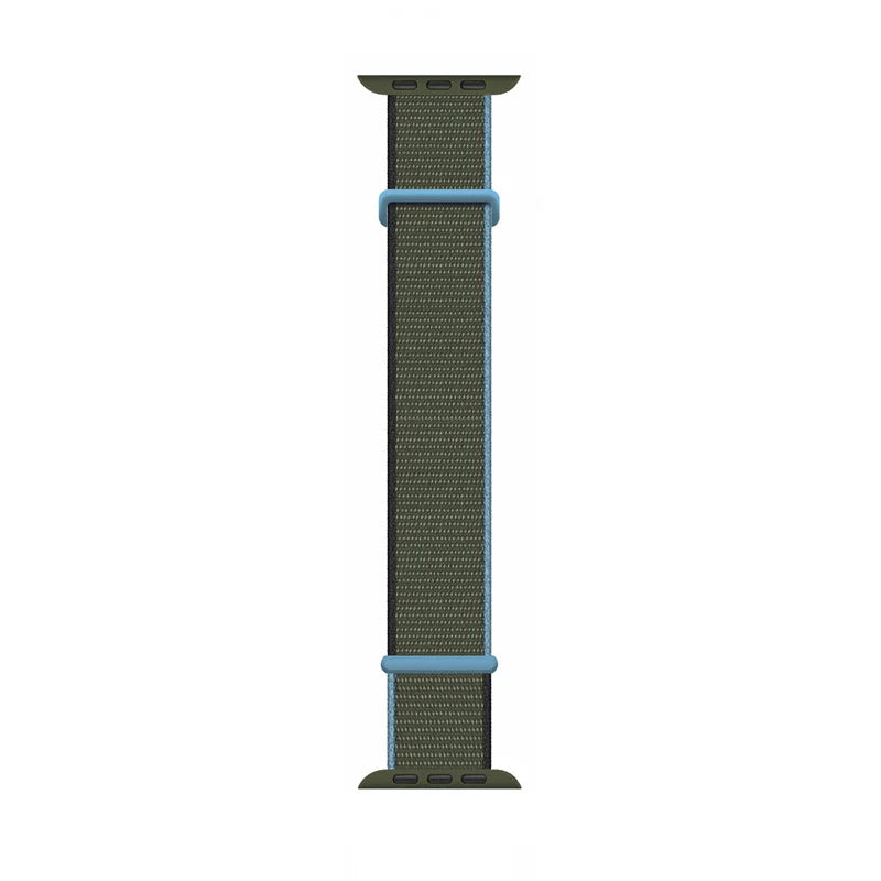 Nylon Band for Apple Watch Strap 49mm 45mm 41mm 44mm 40mm 42mm 46mm Adjustable Elastic Bracelet iWatch Ultra Serie 10 9 5 SE 678