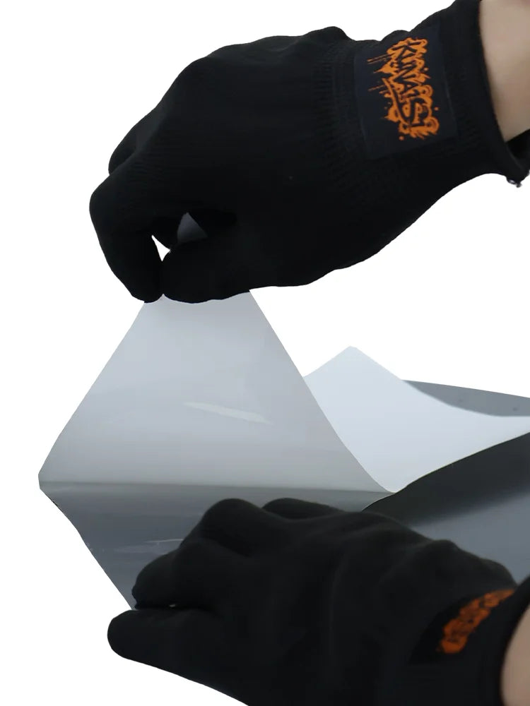 Professional Car Film Gloves, Dust-Free Paint and Film Application Gloves, Polyester Fiber Material, No Electricity Needed, for