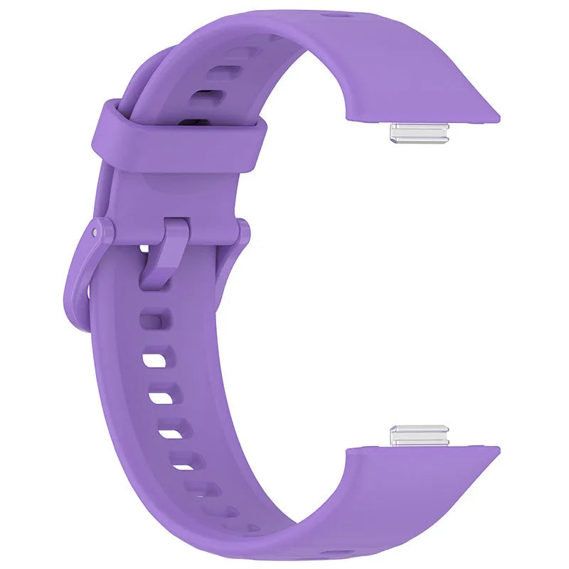 Silicone Watch Strap For Huawei Watch Fit 3 Strap Replacement Band For Huawei Watch Fit3 Strap With Case Screen Protector