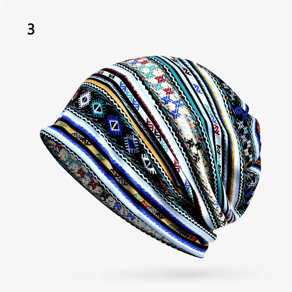 Cotton Soft Beanies Sleep Caps Winter Warm Chemo Hat Women Turban Hat Head Wrap Muslim Hijabs
